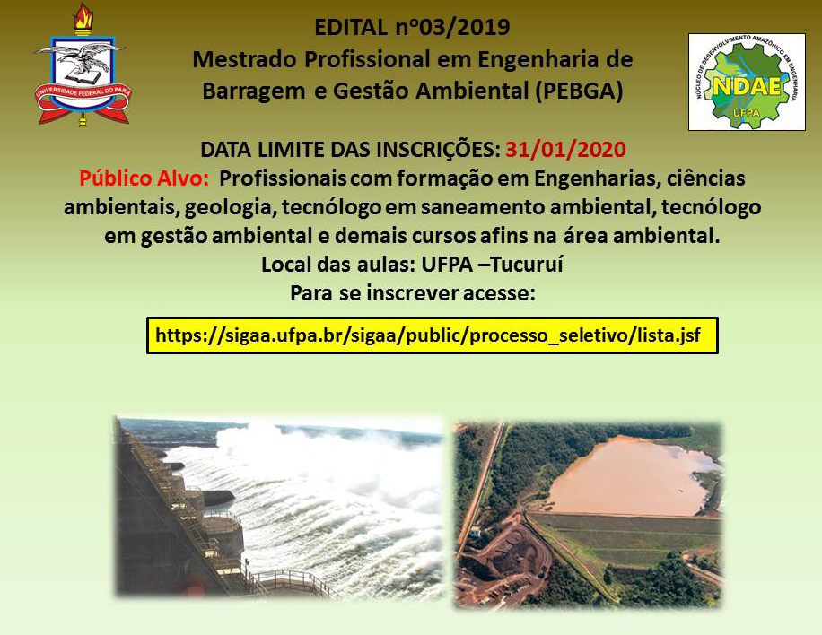 mestrado ufpa tucurui